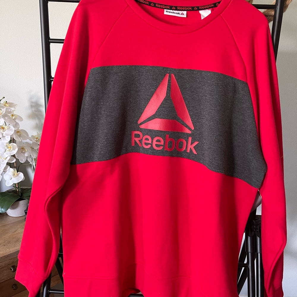 Reebok men’s Chin up crew sweatshirt sz: XL